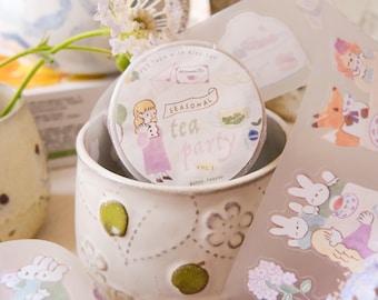 Teayou Seasonal Tea Party Vol. 1 PET Tape 1 Roll 1000 cm