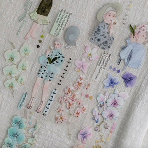 Loidesign x Somesortof.fern Colorful Orchid PET Tape 1 Loop 90 cm