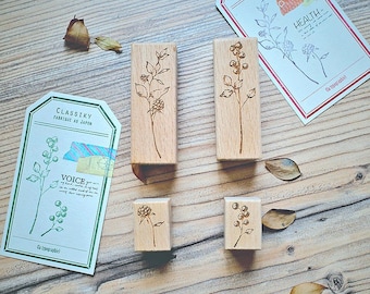 Sonia Illustration Wild Fruits Rubber Stamp