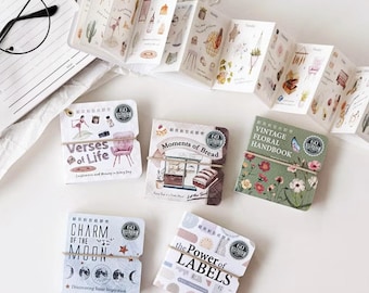 MU Page-turn Die-cut Washi Tape