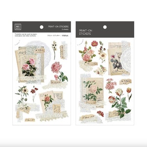 MU Print-On Stickers - No. 228