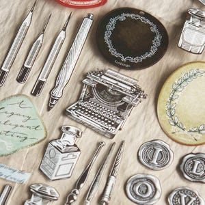 Loidesign Vintage Script PET Tape 1 Loop 90 cm