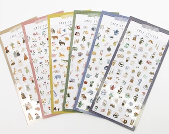 Mind Wave Cozy Sticker Journal Stickers