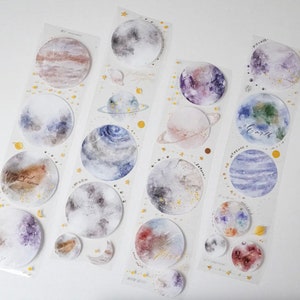 Jennyuanzi Pick a Planet PET Tape Sample 1 Loop 100 cm