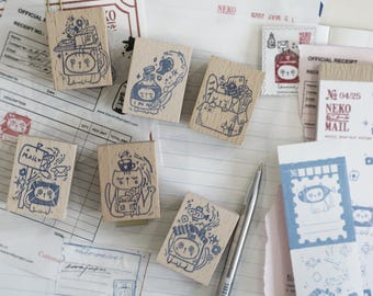 Black Milk Project Stempel - Neko Post (M)