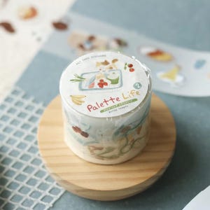 Cinta adhesiva PET Teayou Palette Life Vol 2 1 rollo 1000 cm