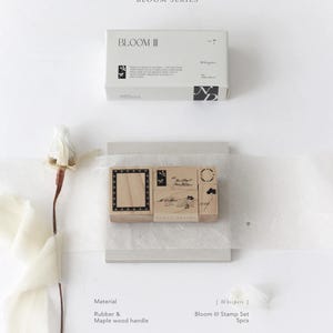 Nyret Design Vol 7 The Bloom シリーズ III ゴム印 ヴィンテージ デザイン