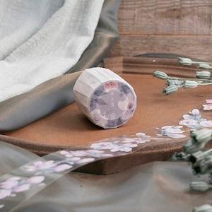 Loidesign Treetop flowers Glossy PET Tape 1 Roll 1000 cm