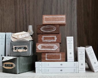 JIEYANOW ATELIER Not Your Usual Tags II Rubber Stamp