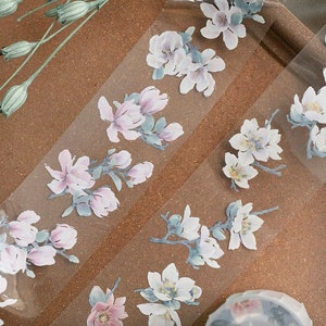 Loidesign Treetop flowers Glossy PET Tape 1 Loop 90 cm