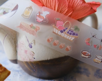 Teayou Fiesta de Té de Temporada Vol. 2 Cinta PET 1 Bucle 80 cm