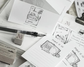 Black Milk Project Pages of Me - Accordion Memo Sheets
