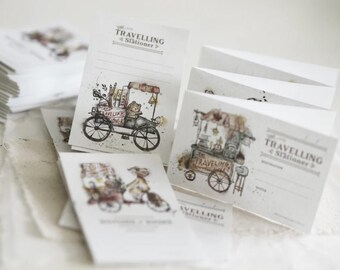Black Milk Project Traveling Stationer - Accordion Memo Sheets