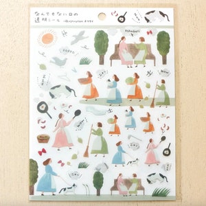 Stropdas doorzichtige An Ordinary Day-dagboekstickers
