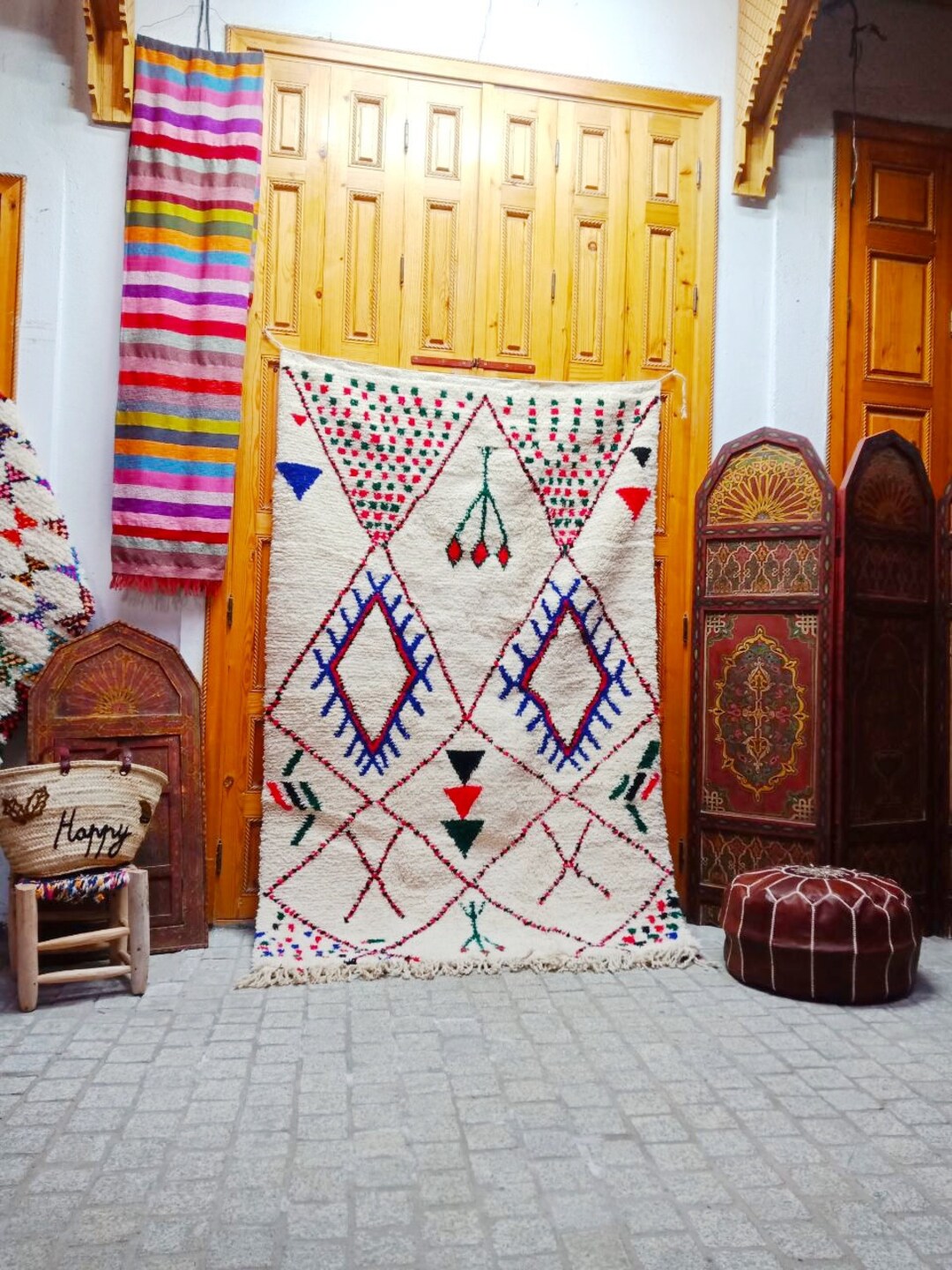 Beni Ourain Teppich