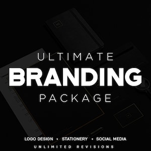 Custom Logo Design & Branding Kit | Business Stationery, Social Media