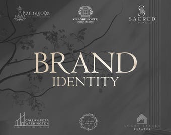 Professional Business Logo Branding Package: Custom Brand Identity