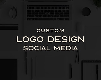 Minimalist Logo Design & Social Media Kit (Digital)