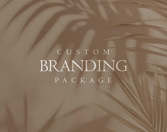 Bespoke Brand Identity Package | Luxury Branding for Consultants, Coaches, Wellness & Service Businesses