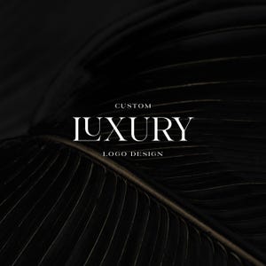 Custom Luxury Logo Design: Unique Professional Branding for Luxury Business & Premium Logo Design