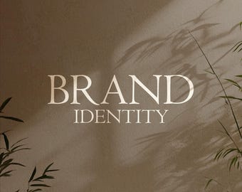 Custom Logo and Brand Identity Package – Business Card and Social Media Design
