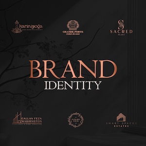 Complete Branding Package for your Business | Custom modern logo and branding package | Luxury Branding Kit | Creative Branding logo package