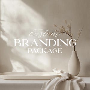 Pacote de marca personalizado - Design de logotipo - Kit de marca - Logotipo personalizado - Design de marca para site - Identidade da marca - Kit de marketing - Quadro de marca