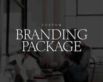 Custom Luxury Logo & Brand Identity Package