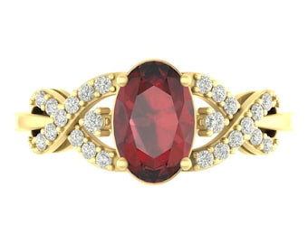 GARNET RING