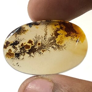 Riesige Größe !!! Dendritenachat Oval Cabochon, Lose Edelstein, Dendritenachat für die Herstellung von Schmuck Pendent Größe 16x12 MM