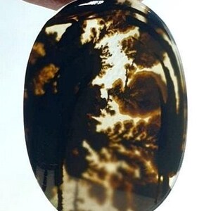 Wunderschöner Designer Dendriten Achat !!! NATÜRLICHER Dendritischer Achat Cabochon, loser Edelstein, 29 x 21 mm Dendritischer Achat zur Herstellung von Schmuckanhängern.