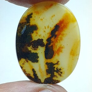 Riesige Größe !!! Dendritenachat Oval Cabochon, Lose Edelstein, Dendritenachat für die Herstellung von Schmuck Pendent Größe 25 x 20 MM