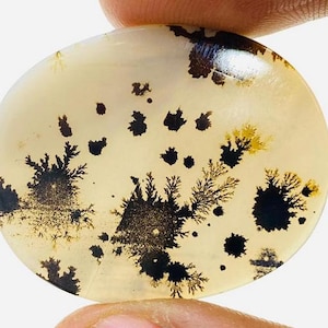 Riesige Größe !!! Dendritenachat Cabochon, lose Edelstein, dendritischen Achat für die Herstellung von Schmuck Pendent Größe 24x30 MM