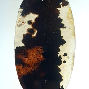 Riesige Größe !!! Dendritische Achat Oval Cabochon, lose Edelstein, dendritische Achat für die Herstellung von Schmuck Pendent Größe 40 x 22 MM