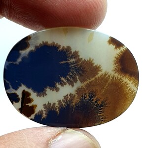 Riesige Größe !!! Dendritenachat Oval Cabochon, Lose Edelstein, Dendritenachat für die Herstellung von Schmuck Pendent Größe 26 x 21 MM