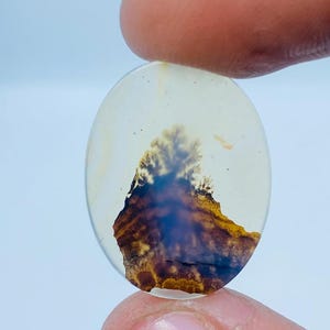 Erstaunlicher Design Achat !!! NATÜRLICHER Dendritischer Achat Oval Cabochon, loser Edelstein, Dendritischer Achat für die Herstellung von Schmuck Pendent.