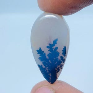 Erstaunlicher Design Achat !!! NATÜRLICHE dendritische Achat-Birne 21x14x6 mmm Cabochon, lose Edelstein, dendritischen Achat für die Herstellung von Schmuck Pendent.
