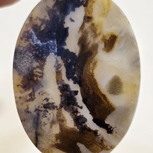 Riesige Größe !!! Dendritische Achat Oval Cabochon, Lose Edelstein, Dendriten Achat Für Die Herstellung Schmuck Pendent Größe 54 x 38 MM