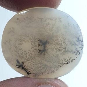 Wunderschöner Designer Dendriten Achat !!! NATÜRLICHER Dendritischer Achat Cabochon, loser Edelstein, 23 x 26 mm Dendritischer Achat zur Herstellung von Schmuckanhängern.