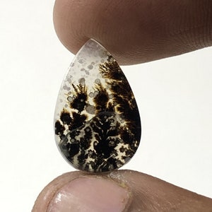 Erstaunlicher Design Achat !!! NATÜRLICHER Dendritischer Achat Oval Cabochon, loser Edelstein, Dendritischer Achat für die Herstellung von Schmuck Pendent.