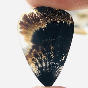 Wunderschöner Designer Dendriten Achat !!! NATÜRLICHER Dendritenachat Cabochon, loser Edelstein, 15X22 mm Dendritenachat für die Herstellung von Schmuckanhängern.