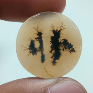 Kamień projektanta!!! Agat dendrytyczny fantazyjny kaboszon, luźny kamień szlachetny, agat dendrytyczny do wyrobu biżuterii Penent rozmiar 23 x 23 MM
