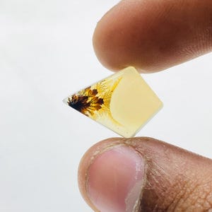Riesige Größe !!! Dendritenachat Rechteck Cabochon, Lose Edelstein, Dendriten Achat für die Herstellung von Schmuck Pendent Größe 18 x 13 MM