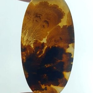 Wunderschöner Designer Dendriten Achat !!! NATÜRLICHER Dendritischer Achat Cabochon, loser Edelstein, 11 x 32 mm Dendritischer Achat zur Herstellung von Schmuckanhängern.