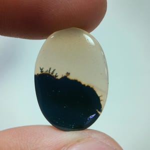 Kamień projektanta!!! Agat dendrytyczny fantazyjny kaboszon, luźny kamień szlachetny, agat dendrytyczny do wyrobu biżuterii Penent rozmiar 21 x 15 MM