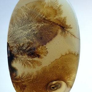 Riesige Größe !!! Dendritenachat Oval Cabochon, Lose Edelstein, Dendritenachat für die Herstellung von Schmuck Pendent Größe 38x23 MM