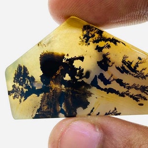 Riesige Größe !!! Dendritenachat Cabochon, Lose Edelstein, Dendritenachat Für die Herstellung von Schmuck Pendent Größe 36x24 MM