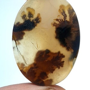 Riesige Größe 27x20 MM !!! Dendritenachat Oval Cabochon, lose Edelstein, dendritischen Achat für die Herstellung von Schmuck Pendent
