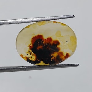 Pietra di design!!! Cabochon di agata dendritica, pietra preziosa sfusa, agata dendritica per realizzare pendenti di gioielli, dimensioni 19 x 14 mm.
