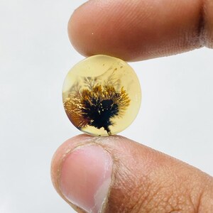 Riesige Größe !!! Dendritenachat Birne Cabochon, Lose Edelstein, Dendritenachat für die Herstellung von Schmuck Pendent Größe 15 x 15 MM